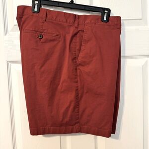 J Crew 7” Stretch Chino Short, Brick Red, 40, EUC